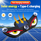 Solar Devil Eye Car Rear Window Light