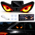 Solar Devil Eye Car Rear Window Light