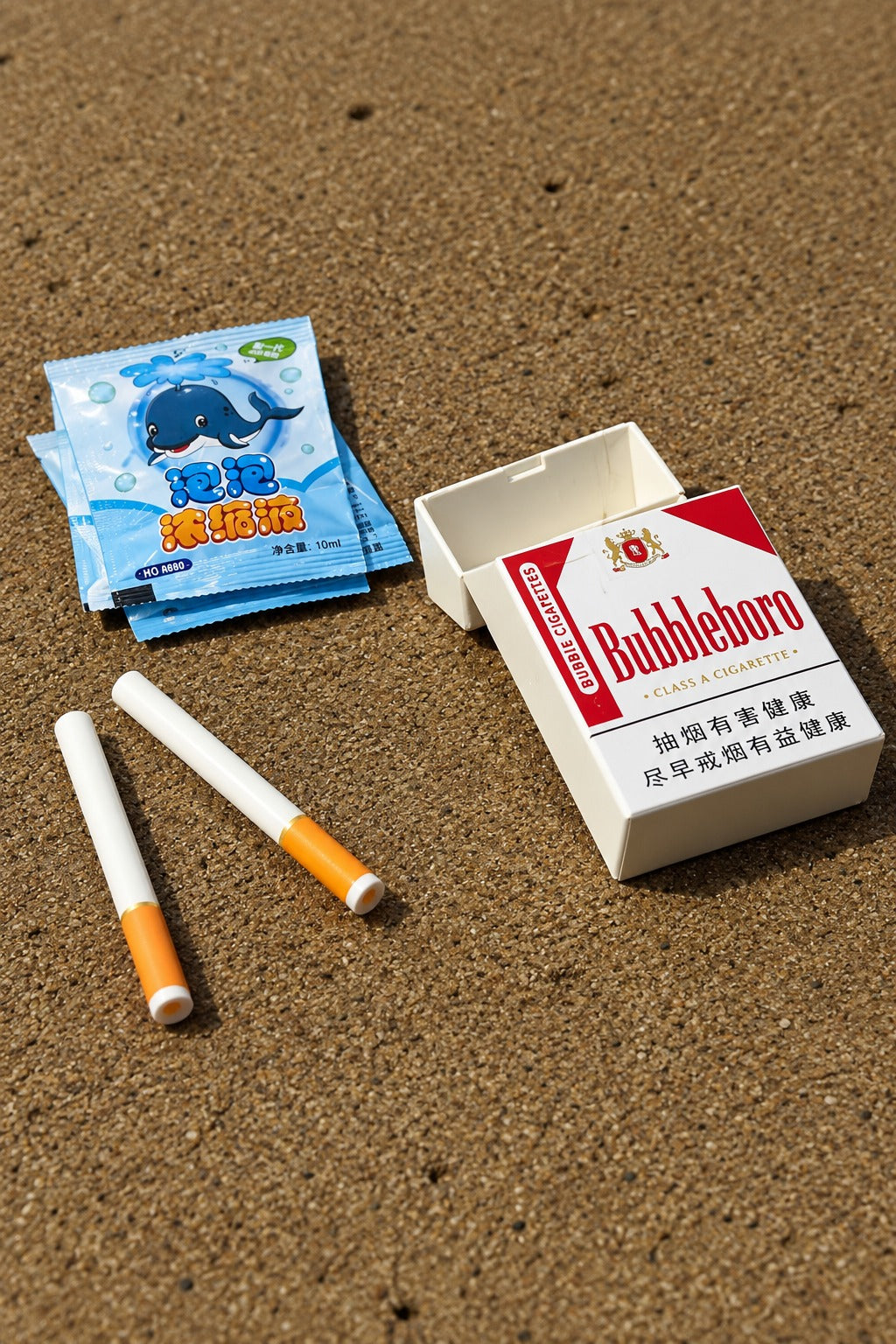 Portable Bubble Maker Toy – Cigar Design