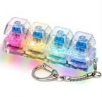 4-Key Mechanical Keyboard Fidget Keychain