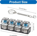 4-Key Mechanical Keyboard Fidget Keychain